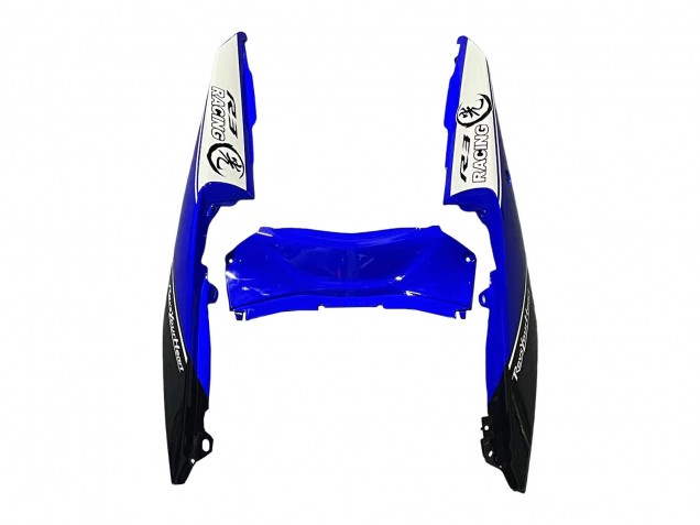2015-2018 Yamaha YZF R3/R25 Motorcycle Fairings - White Blue Black Racing Canada Websites
