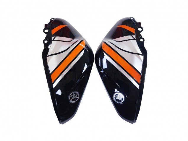 2015-2018 Yamaha YZF R3/R25 Motorcycle Fairings - Blue Orange Silver Yamalube Canada Websites