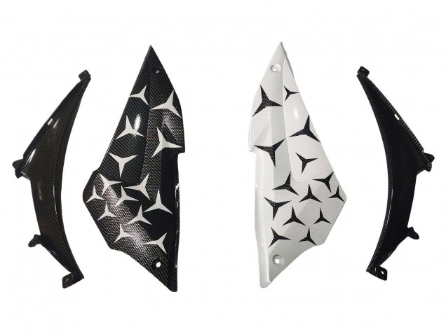 2015-2018 Yamaha YZF R3/R25 Motorcycle Fairings - White Green Glossy Black Canada Websites