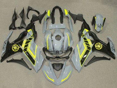 2015-2018 Yamaha YZF R3/R25 Motorcycle Fairings - Nardo Grey Yellow Black Canada Websites