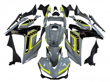 2015-2018 Yamaha YZF R3/R25 Motorcycle Fairings - Nardo Grey Neon Yellow Black Canada Websites