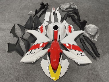 2015-2018 Yamaha YZF R3/R25 Motorcycle Fairings - White Red Black Canada Websites