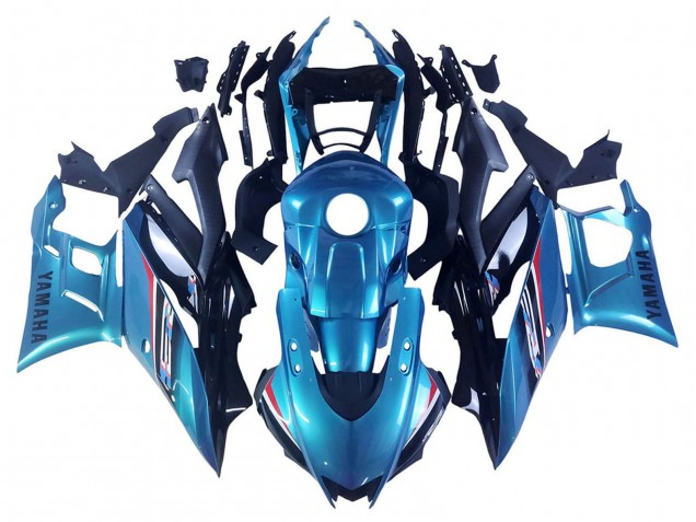 2019-2021 Yamaha YZF R3/R25 Motorcycle Fairing - Blue Black Canada Websites