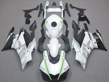 2019-2021 Yamaha YZF R3/R25 Motorcycle Fairings - White Green Silver Black Canada Websites