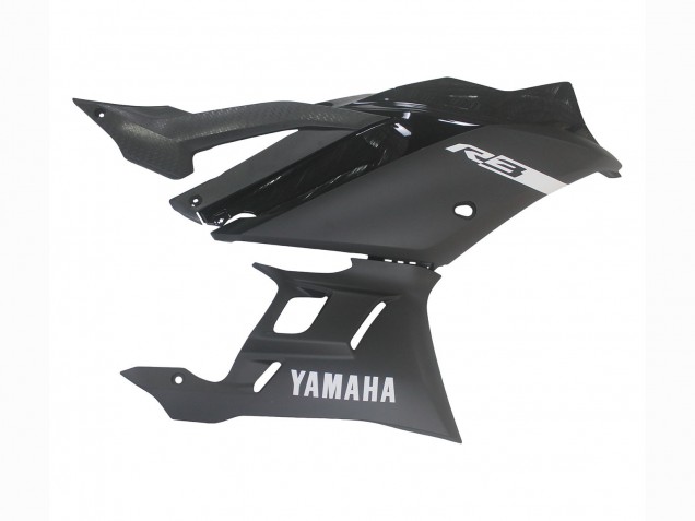 2019-2021 Yamaha YZF R3/R25 Motorcycle Fairings - Matte Black Silver Canada Websites