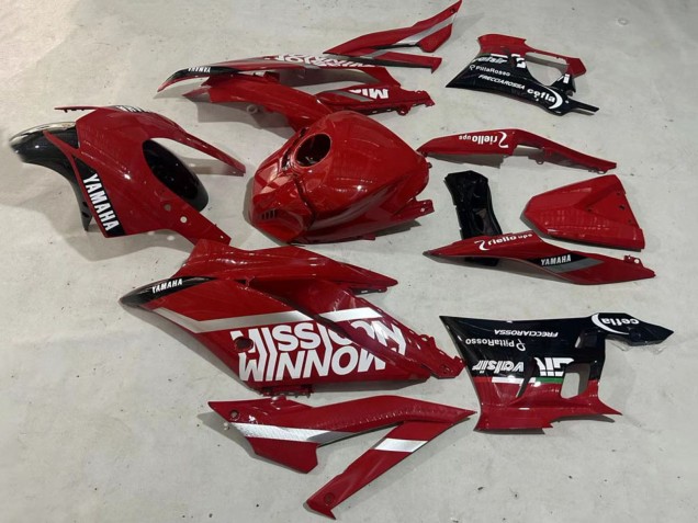 2019-2021 Yamaha YZF R3/R25 Motorcycle Fairings - Dark Red White Silver Black Valsir Canada Websites
