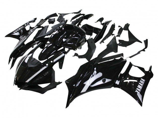 2019-2021 Yamaha YZF R3/R25 Motorcycle Fairings - Glossy Black White Canada Websites