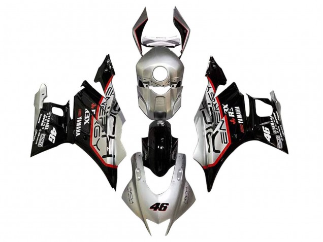 2019-2021 Yamaha YZF R3/R25 Motorcycle Fairings - Silver Red Black 46 Canada Websites