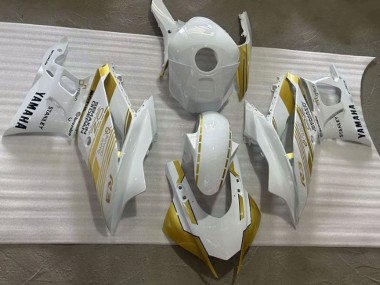 2019-2021 Yamaha YZF R3/R25 Motorcycle Fairings - White Gold Semakin Didepan Canada Websites