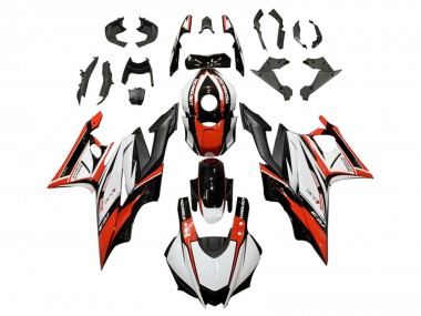 2019-2021 Yamaha YZF R3/R25 Motorcycle Fairing - White Red Black Canada Websites