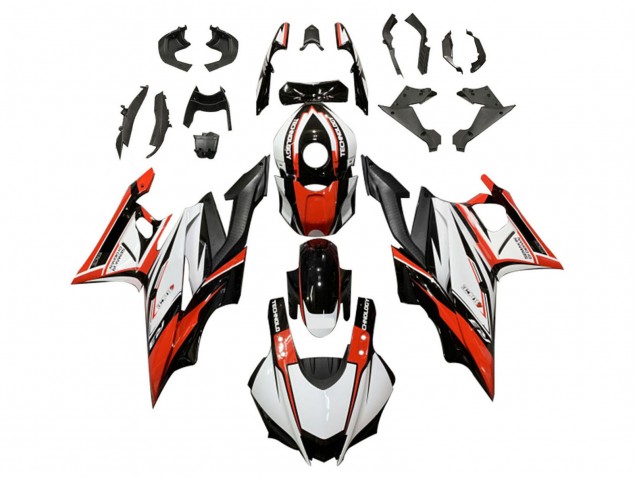 2019-2021 Yamaha YZF R3/R25 Motorcycle Fairing - White Red Black Canada Websites