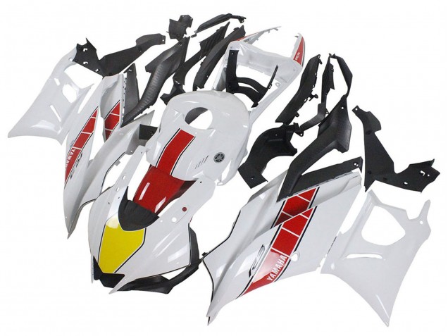 2019-2021 Yamaha YZF R3/R25 Motorcycle Fairings - White Red Yellow Black Canada Websites