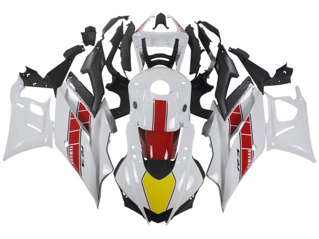 2019-2021 Yamaha YZF R3/R25 Motorcycle Fairings - White Red Yellow Black Canada Websites