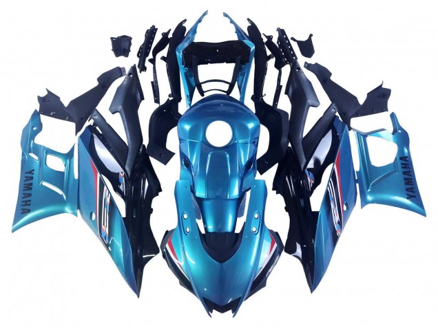 2022-2024 Yamaha YZF R3/R25 Motorcycle Fairing - Blue White Red Black Canada Websites