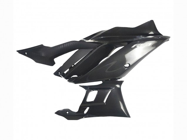2022-2024 Yamaha YZF R3/R25 Motorcycle Fairings - Black Carbon Fiber Style Silver Blue Canada Websites