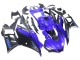 2022-2024 Yamaha YZF R3/R25 Motorcycle Fairing - Blue Matte Black Canada Websites