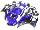 2022-2024 Yamaha YZF R3/R25 Motorcycle Fairing - Blue Matte Black Canada Websites
