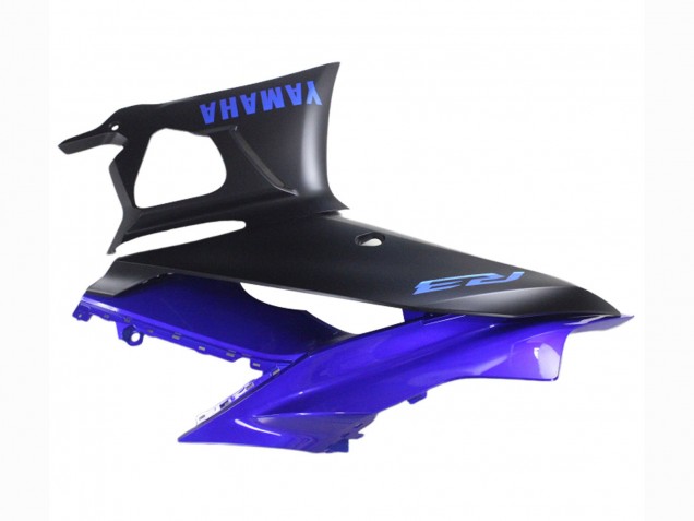2022-2024 Yamaha YZF R3/R25 Motorcycle Fairing - Blue Matte Black Canada Websites