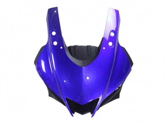 2022-2024 Yamaha YZF R3/R25 Motorcycle Fairing - Blue Matte Black Canada Websites