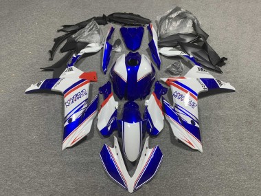 2022-2024 Yamaha YZF R3/R25 Motorcycle Fairings - Blue White Red Semakin Didepan Canada Websites