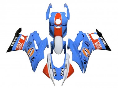 2022-2024 Yamaha YZF R3/R25 Motorcycle Fairings - Blue Orange White Gulf Canada Websites