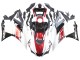 2022-2024 Yamaha YZF R3/R25 Motorcycle Fairings - White Red Black Yamalube Canada Websites