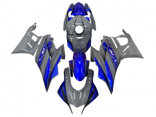 2022-2024 Yamaha YZF R3/R25 Motorcycle Fairings - Dark Grey Blue Canada Websites