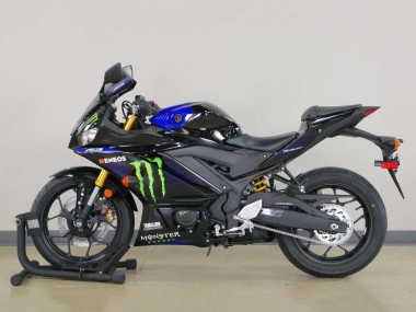 2022-2024 Yamaha YZF R3/R25 Motorcycle Fairings - Blue Green Black Monster Yamalube ENEOS Canada Websites
