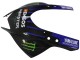 2022-2024 Yamaha YZF R3/R25 Motorcycle Fairings - Blue Green Black Monster Yamalube ENEOS Canada Websites