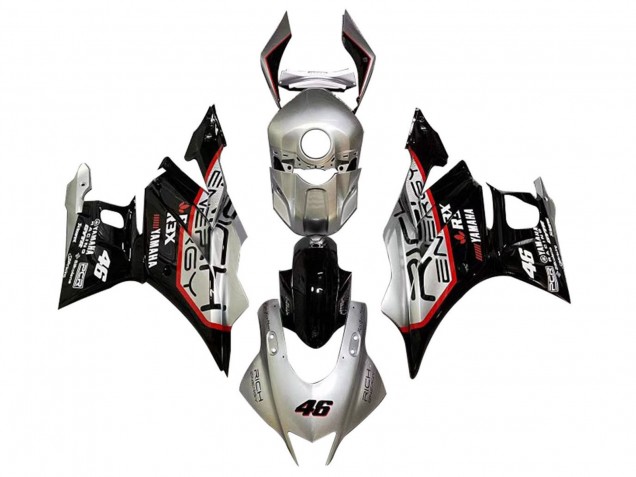 2022-2024 Yamaha YZF R3/R25 Motorcycle Fairings - Silver Red Black 46 Canada Websites