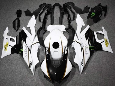 2022-2024 Yamaha YZF R3/R25 Motorcycle Fairings - White Black Green Monster Canada Websites