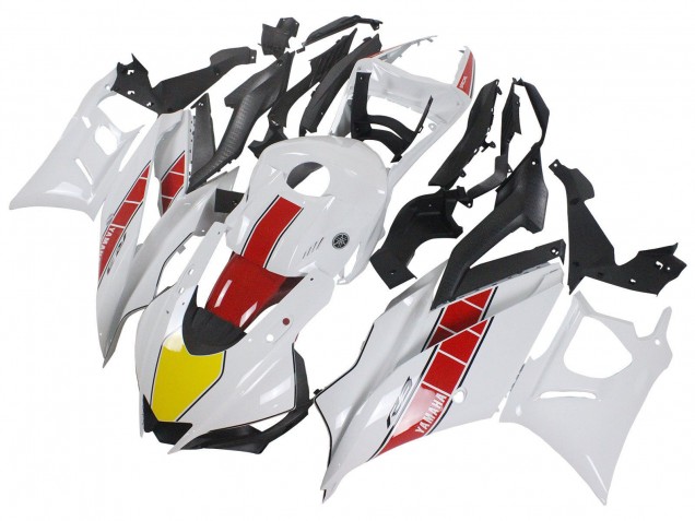 2022-2024 Yamaha YZF R3/R25 Motorcycle Fairings - White Red Yellow Black Canada Websites