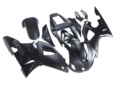 1998-1999 Yamaha YZF 1000 R1 Motorcycle Fairings - Matte Black Glossy Black Canada Websites