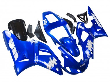 1998-1999 Yamaha YZF 1000 R1 Motorcycle Fairings - Blue White Canada Websites