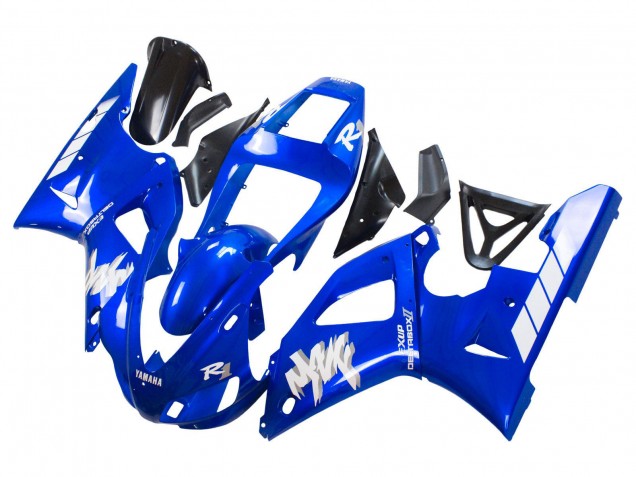 1998-1999 Yamaha YZF 1000 R1 Motorcycle Fairings - Blue White Canada Websites