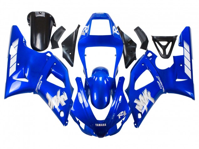 1998-1999 Yamaha YZF 1000 R1 Motorcycle Fairings - Blue White Canada Websites
