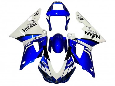 1998-1999 Yamaha YZF 1000 R1 Motorcycle Fairings - White Blue Black Canada Websites
