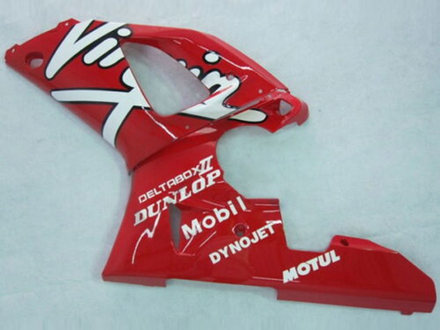 1998-1999 Yamaha YZF 1000 R1 Motorcycle Fairings - Red White Black Dunlop Canada Websites
