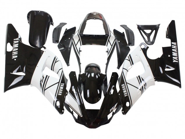 2000-2001 Yamaha YZF 1000 R1 Motorcycle Fairings - White Black Canada Websites