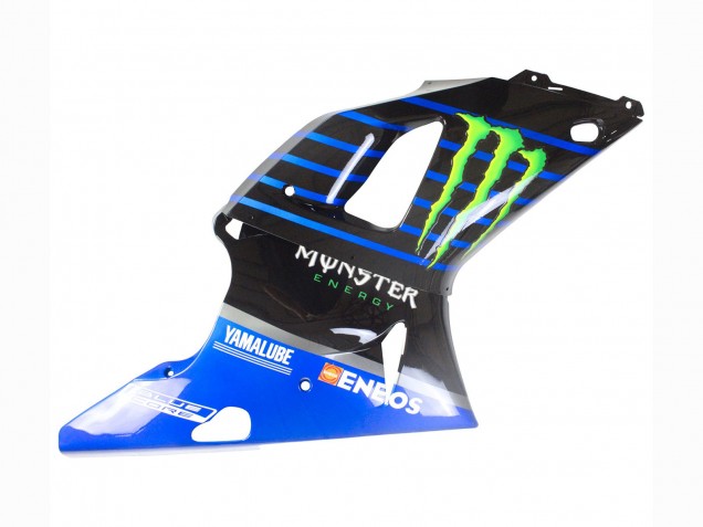 2000-2001 Yamaha YZF 1000 R1 Motorcycle Fairings - Blue Black Green Monster Yamalube ENEOS 46 Canada Websites