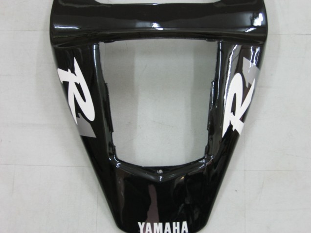 2000-2001 Yamaha YZF 1000 R1 Motorcycle Fairings - Glossy Black White Decal Canada Websites