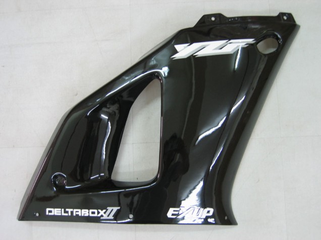 2000-2001 Yamaha YZF 1000 R1 Motorcycle Fairings - Glossy Black White Decal Canada Websites