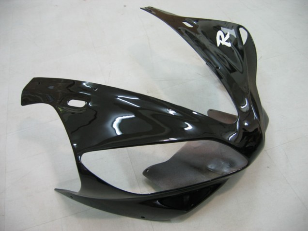 2000-2001 Yamaha YZF 1000 R1 Motorcycle Fairings - Glossy Black White Decal Canada Websites