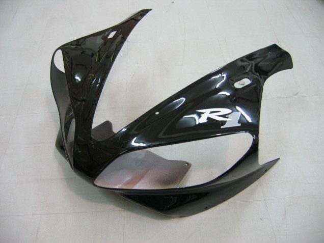 2000-2001 Yamaha YZF 1000 R1 Motorcycle Fairings - Glossy Black White Decal Canada Websites
