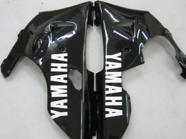 2000-2001 Yamaha YZF 1000 R1 Motorcycle Fairings - Glossy Black White Decal Canada Websites