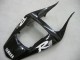 2000-2001 Yamaha YZF 1000 R1 Motorcycle Fairings - Glossy Black White Decal Canada Websites