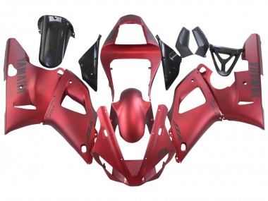 2000-2001 Yamaha YZF 1000 R1 Motorcycle Fairings - Matte Red Canada Websites