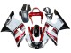 2000-2001 Yamaha YZF 1000 R1 Motorcycle Fairing - Red White Glossy Black Canada Websites