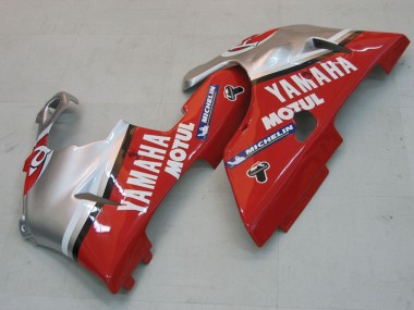 2000-2001 Yamaha YZF 1000 R1 Motorcycle Fairings - Silver Red Fortuna Motul Canada Websites