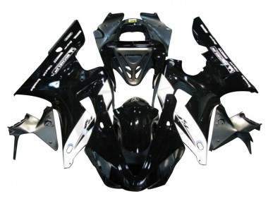2000-2001 Yamaha YZF 1000 R1 Motorcycle Fairings - Glossy Black White Michelin Canada Websites